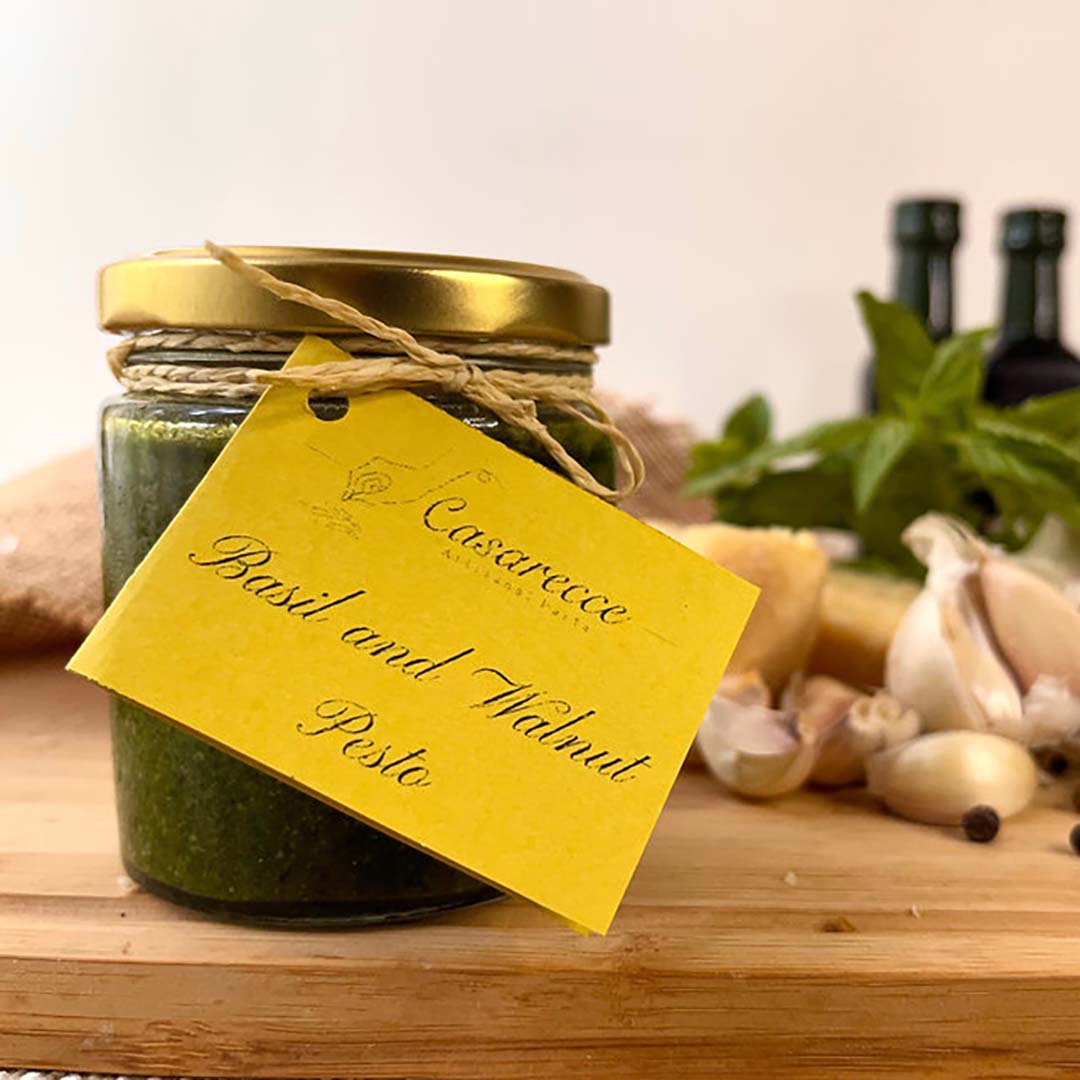 Basil and Walnut Pesto