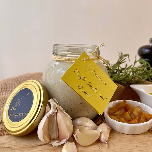 Confit Garlic and Cream Sauce