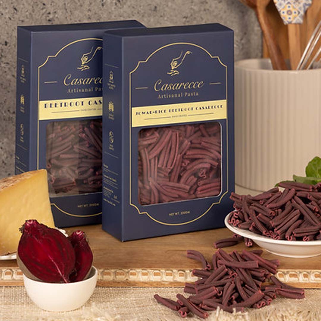 Jowar & Beetroot Casarecce