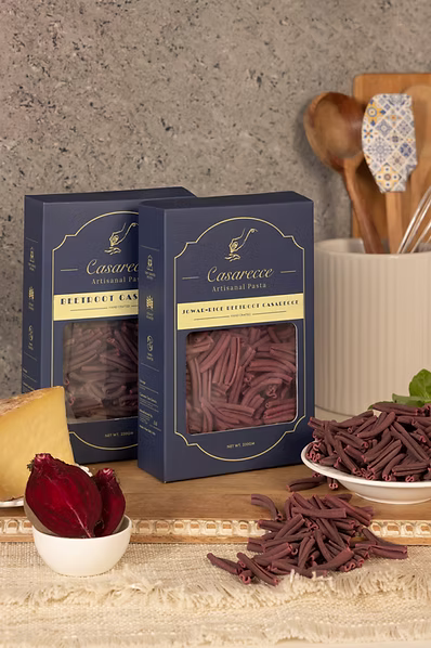 Jowar & Beetroot Casarecce